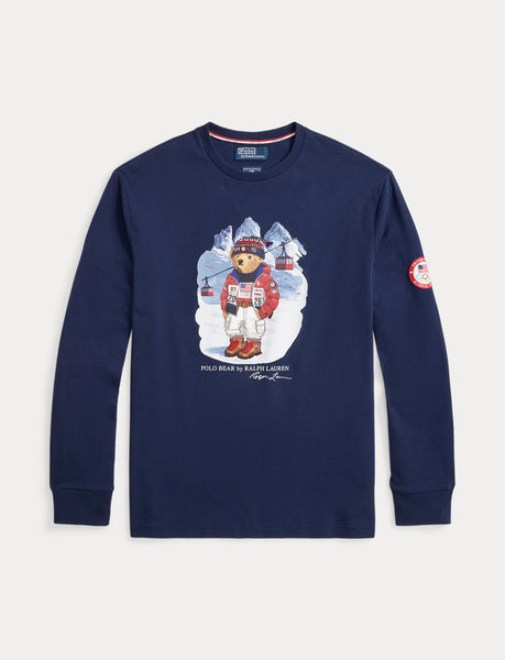 Polo Ralph Lauren Team USA Polo Bear T-Shirt, Navy