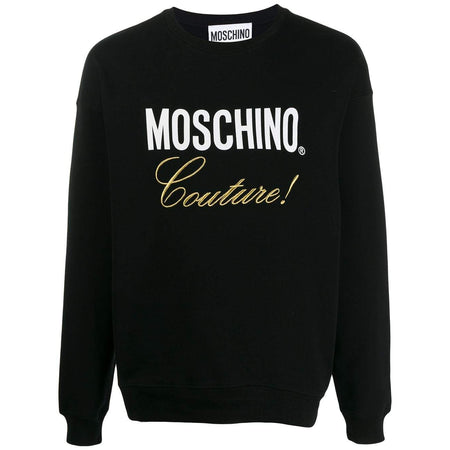 MOSCHINO Logo Stripe Sweatpants, Grey