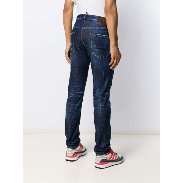 DSQUARED2 Straight Leg Jeans, Dark Wash