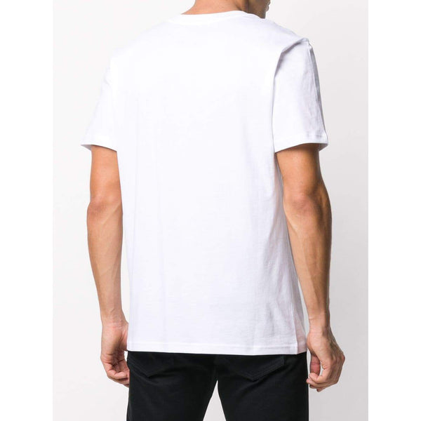 MOSCHINO Logo Plaque T-Shirt White
