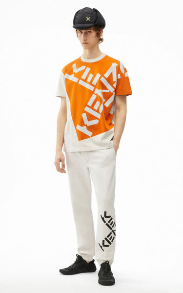 KENZO Sport 'Big X' T-Shirt, Deep Orange