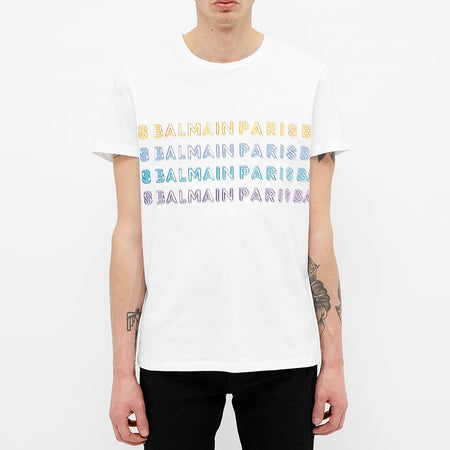 BALMAIN Eagle Print T-Shirt, Multi