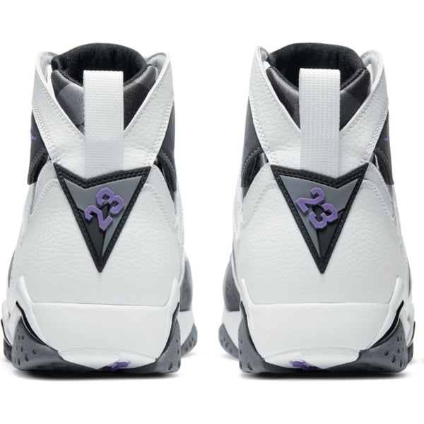 Jordan Mens Retro 7 Basketball Shoes Black/Field Purple/Fir/Dark Steel Grey Size 10.0
