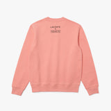 Peanuts Crew Neck Organic Cotton Sweatshirt , Pink