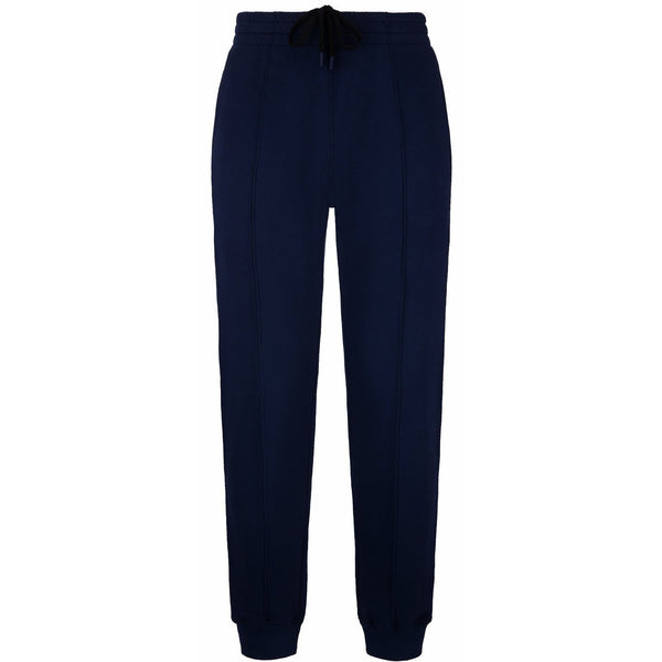 BALLY Cotton Fleece Tracksuit Sweatpants, Marine-OZNICO