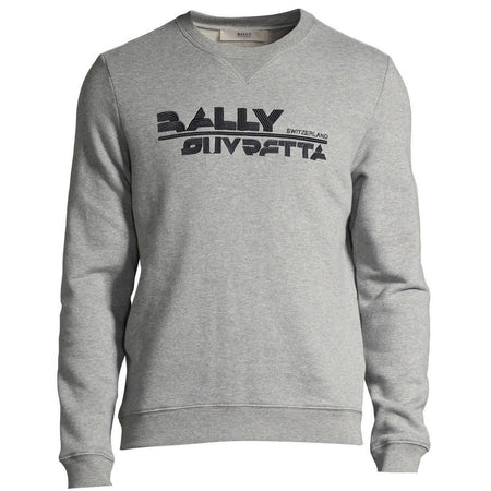 BALLY Logo Hooded Sweatshirt, Navy