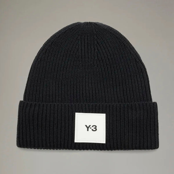 Y-3 CLASSIC BEANIE, BLACK