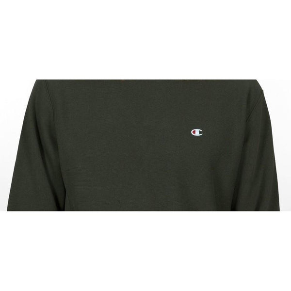 CHAMPION Reverse Weave Classic Crewneck, Dark Green-OZNICO