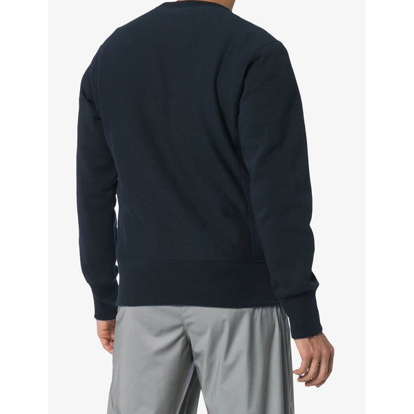 CHAMPION Reverse Weave Classic Crewneck, Navy-OZNICO