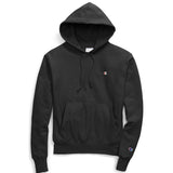 CHAMPION Reverse Weave Pull Over Hoodie, Black-OZNICO