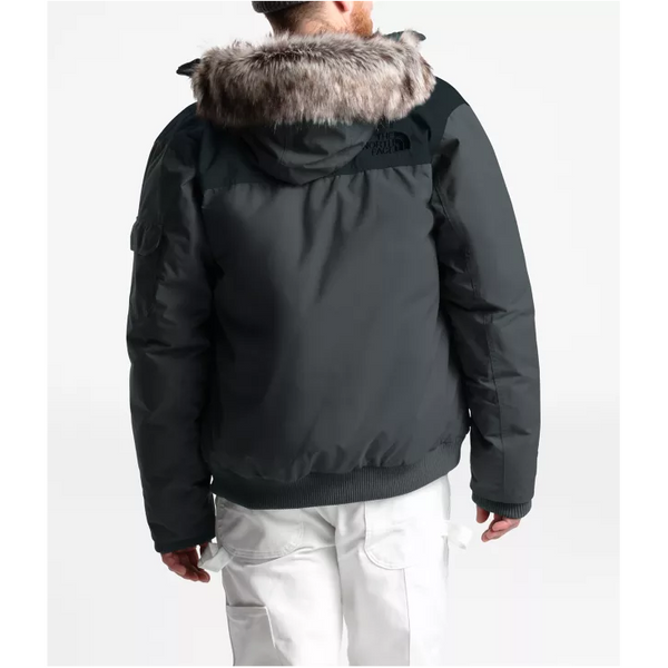 Mens The North Face Gotham 550-Down Warm Insulated Winter Jacket - Black /  White