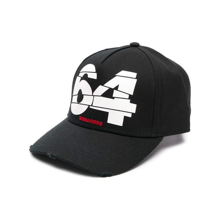 DSQUARED2 Embroidered Logo Baseball Cap, Black