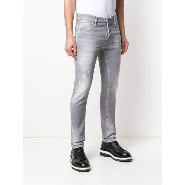 Reusachtig Vlek Gewoon DSQUARED2 Cool Guy Lightly Distressed 5 Pocket Jeans, Grey – OZNICO