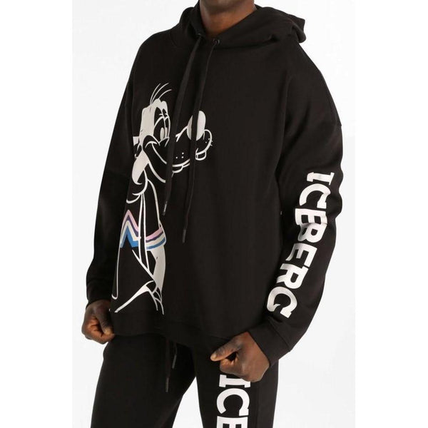 ICEBERG Goofy Hoody With Maxi-Logo-OZNICO