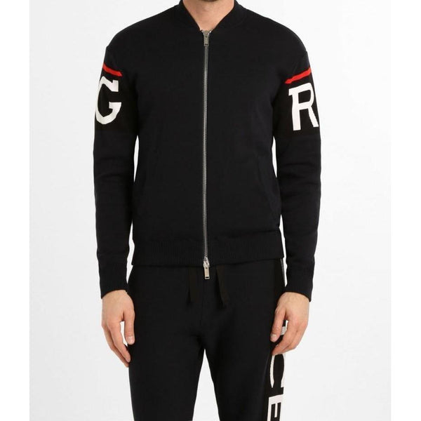 ICEBERG Knit Full Zip Sweater, Classic Blue-OZNICO