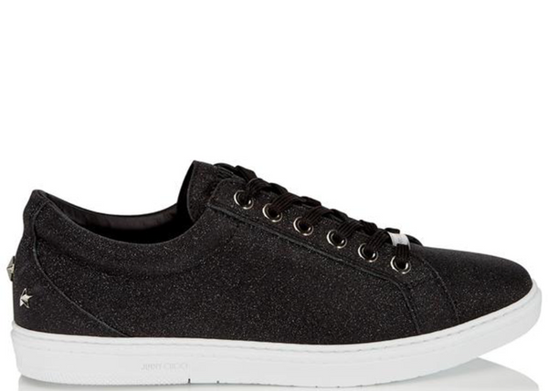 Leather low trainers