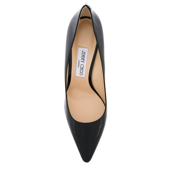 JIMMY CHOO Romy 100 Pumps, Black-OZNICO