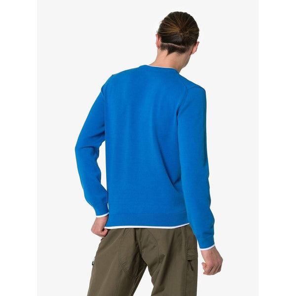 KENZO Embroidered Tiger Sweater, French Blue-OZNICO