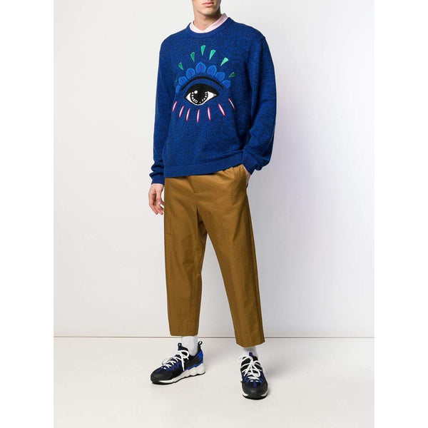 KENZO Eye Sweater, Midnight Blue-OZNICO