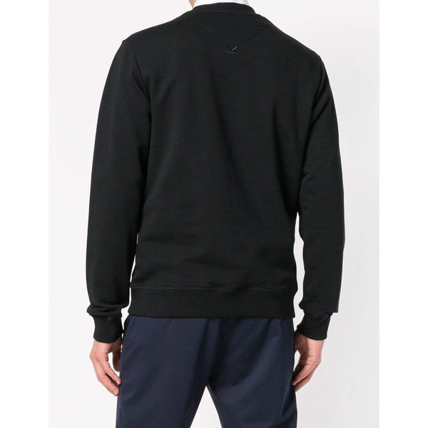 KENZO Indonesian Flower Eye Sweatshirt, Black-OZNICO