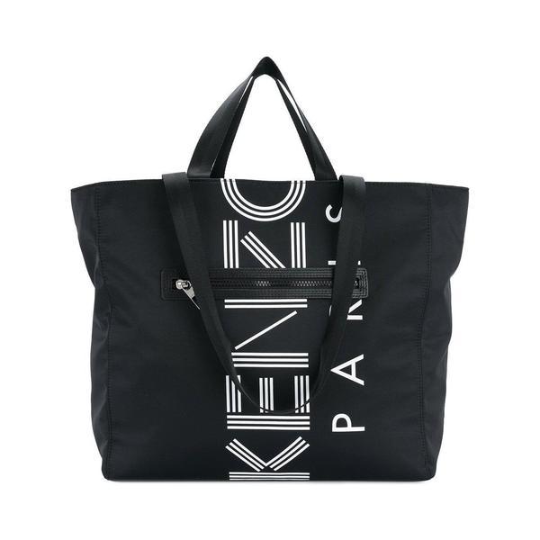 KENZO Logo Tote Bag, Black