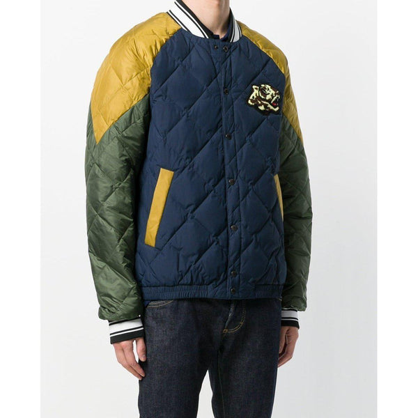KENZO Tiger Bomber Jacket, Navy Blue-OZNICO