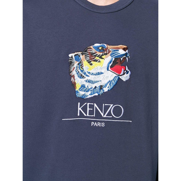 KENZO Tiger Head Sweatshirt, Ink-OZNICO