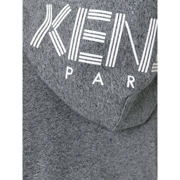 KENZO Zipped Hoodie, Anthracite-OZNICO