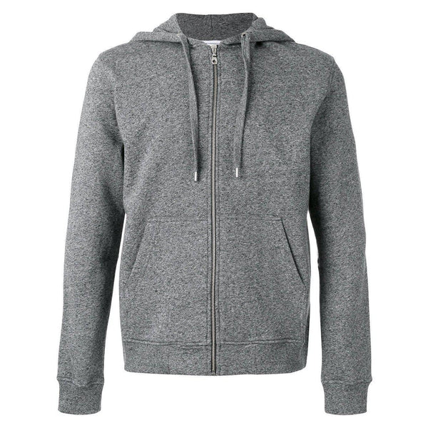 KENZO Zipped Hoodie, Anthracite-OZNICO
