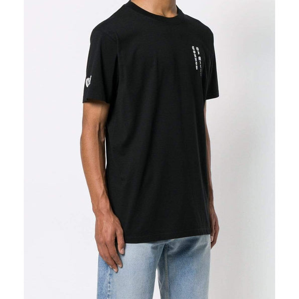 MARCELO BURLON MBCM T-Shirt, Black-OZNICO