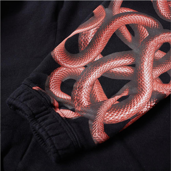 MARCELO BURLON Snake Jogger, Black/Multi-OZNICO