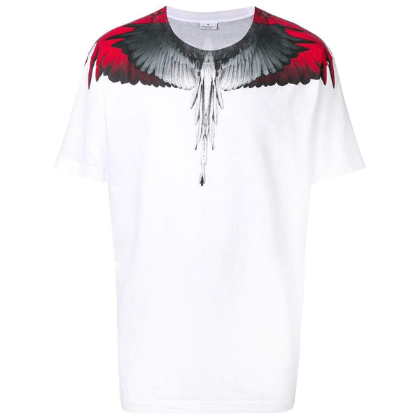 T-shirts Marcelo Burlon - Red Wings white T-shirt