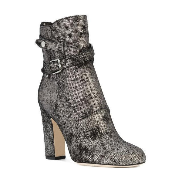 MITCHEL 100 ANKLE BOOT METALLIC WASHED DOTTED SUEDE-OZNICO