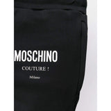 MOSCHINO Couture Logo Sweatpants, Black-OZNICO