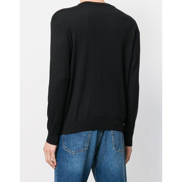 MOSCHINO Couture Milano Sweater, Black-OZNICO