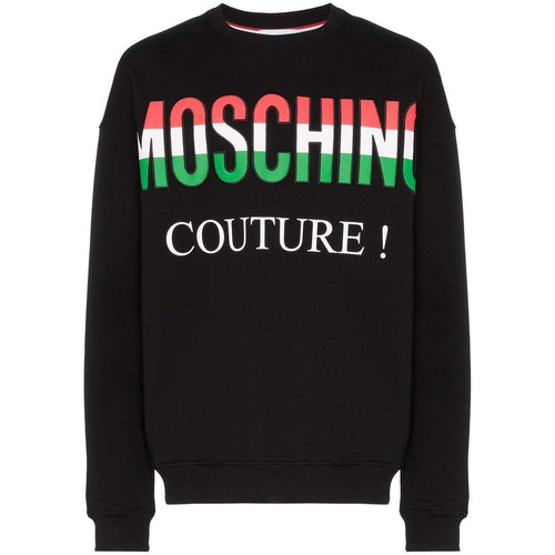 MOSCHINO Couture Sweatshirt, Black-OZNICO