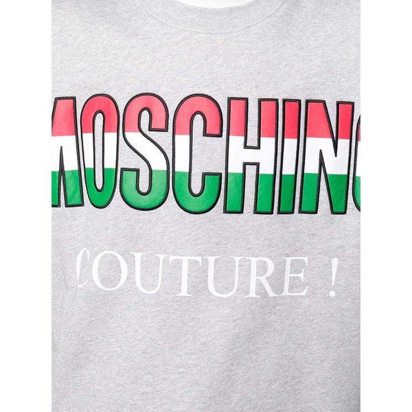 MOSCHINO Couture Sweatshirt, Grey-OZNICO