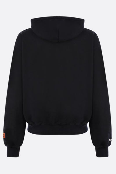 HERON PRESTON HERONS CAPTHCA HOODY, BLACK