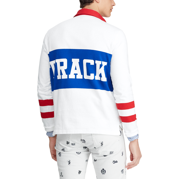 Classic fit cotton rugby shirt 2025