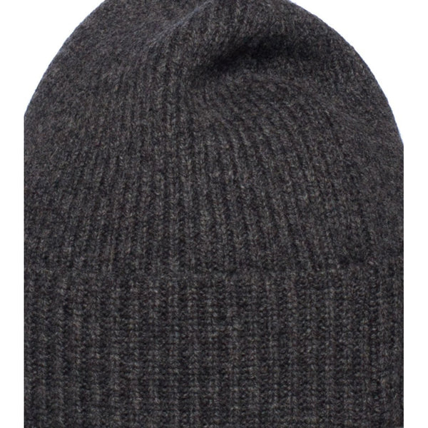 POLO RALPH LAUREN Signature Merino Cuff Hat, Grey-OZNICO