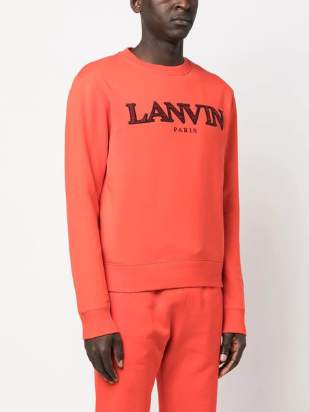 LANVIN CURB SWEATSHIRT, POPPY RED