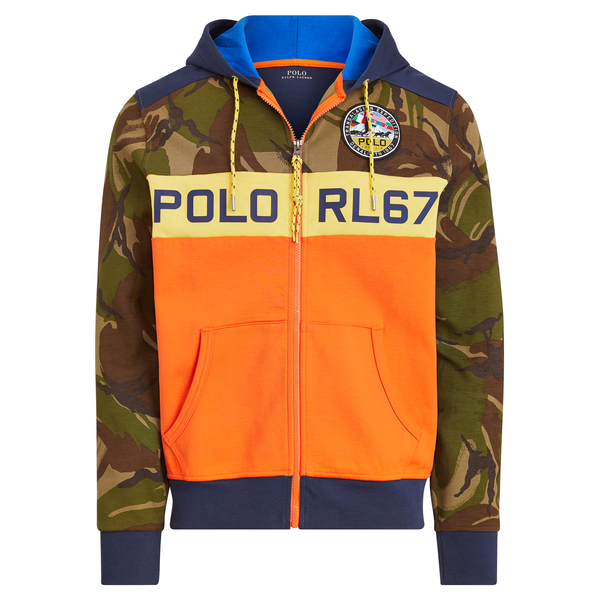 POLO RALPH LAUREN Camo Double Knit Hoodie Camo Multi OZNICO