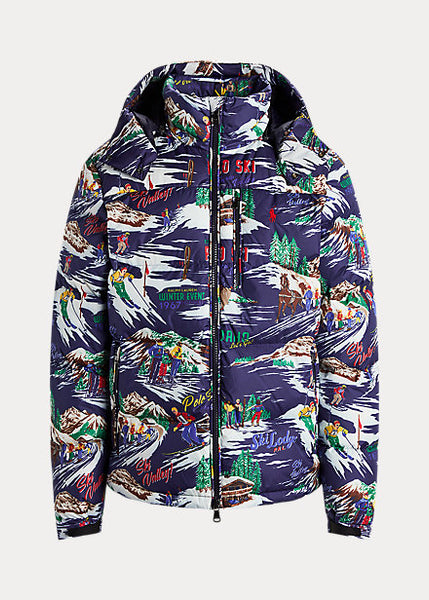 Shop Polo Ralph Lauren Camo-Print Puffer Jacket