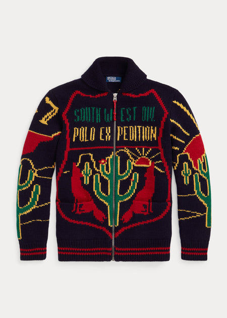 Polo Ralph Lauren Rodeo Bonded Pile Fleece Jacket, Black