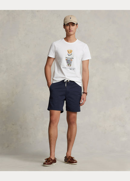 Polo Ralph Lauren Classic Fit Polo Bear Jersey T-Shirt, White