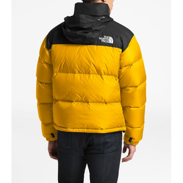 North face yellow shop nuptse