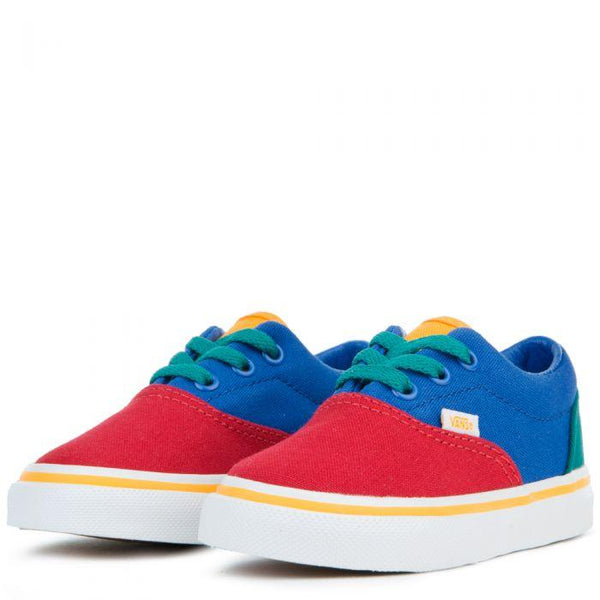 VANS (TD) Era Primary Block, Lapis Blue / True White-OZNICO