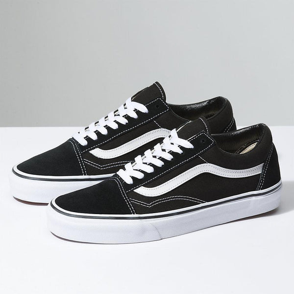 VANS UA Old Skool, Black/ White-OZNICO