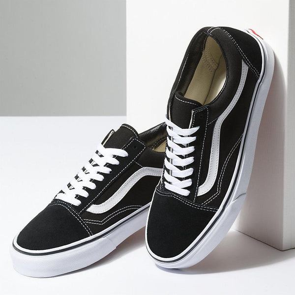 VANS UA Old Skool, Black/ White-OZNICO