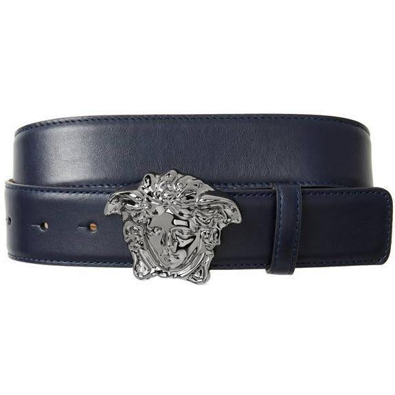 Versace Men's Medusa Leather Belt